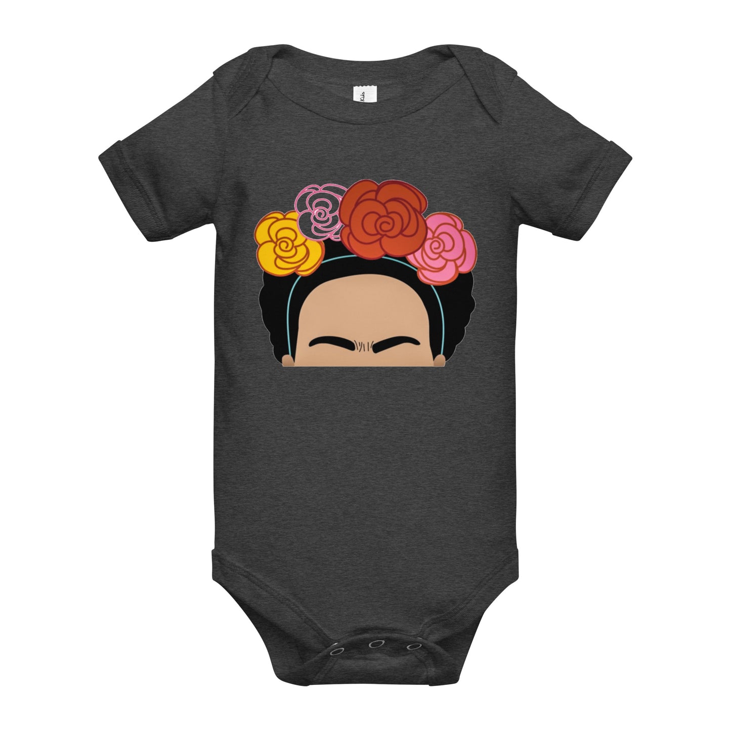 Frida  Colorful Flowers short sleeve