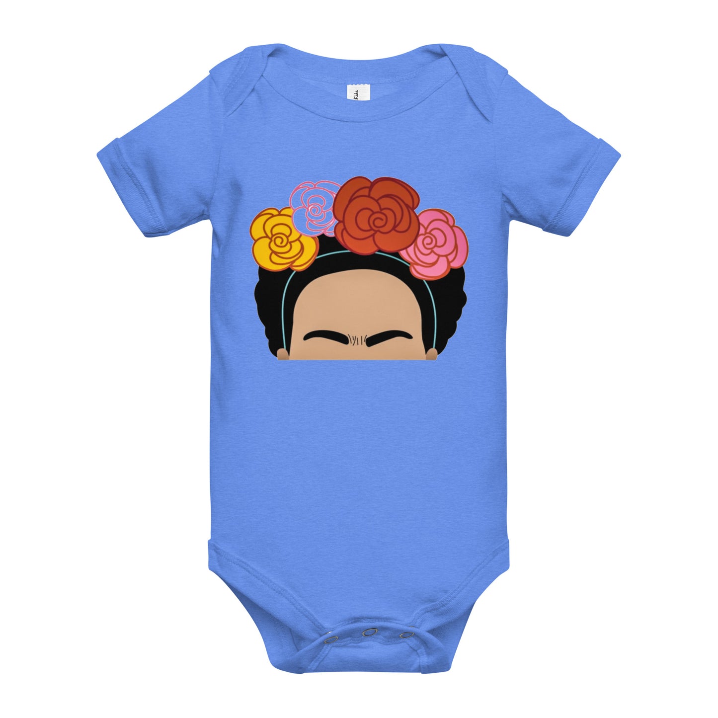 Frida  Colorful Flowers short sleeve