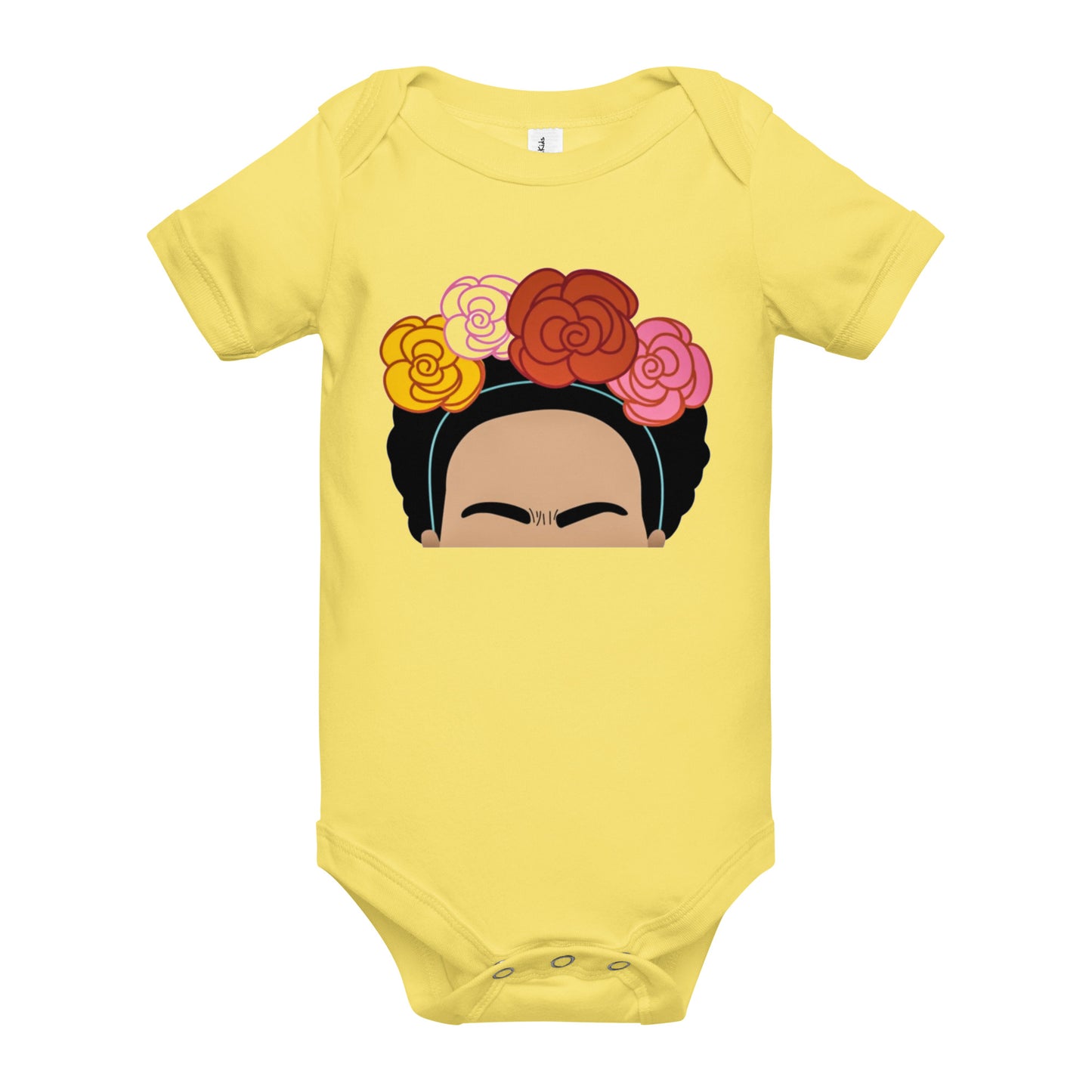 Frida  Colorful Flowers short sleeve