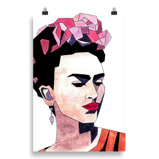 Frida Pink Poster