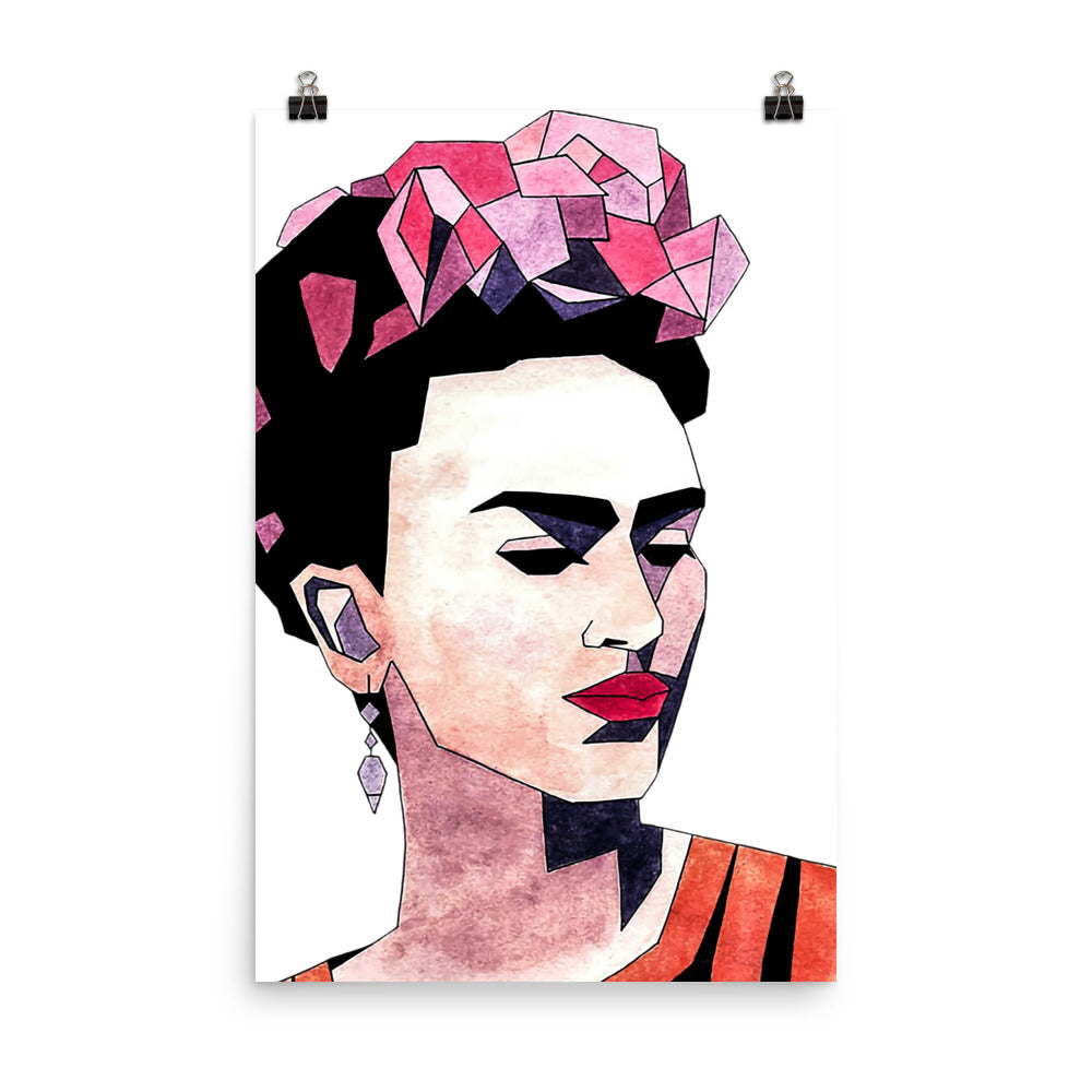 Frida Pink Poster