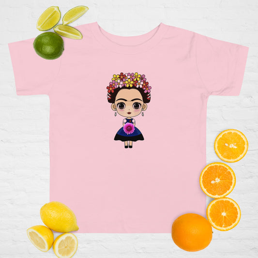 Frida Blue Short Sleeve Tee