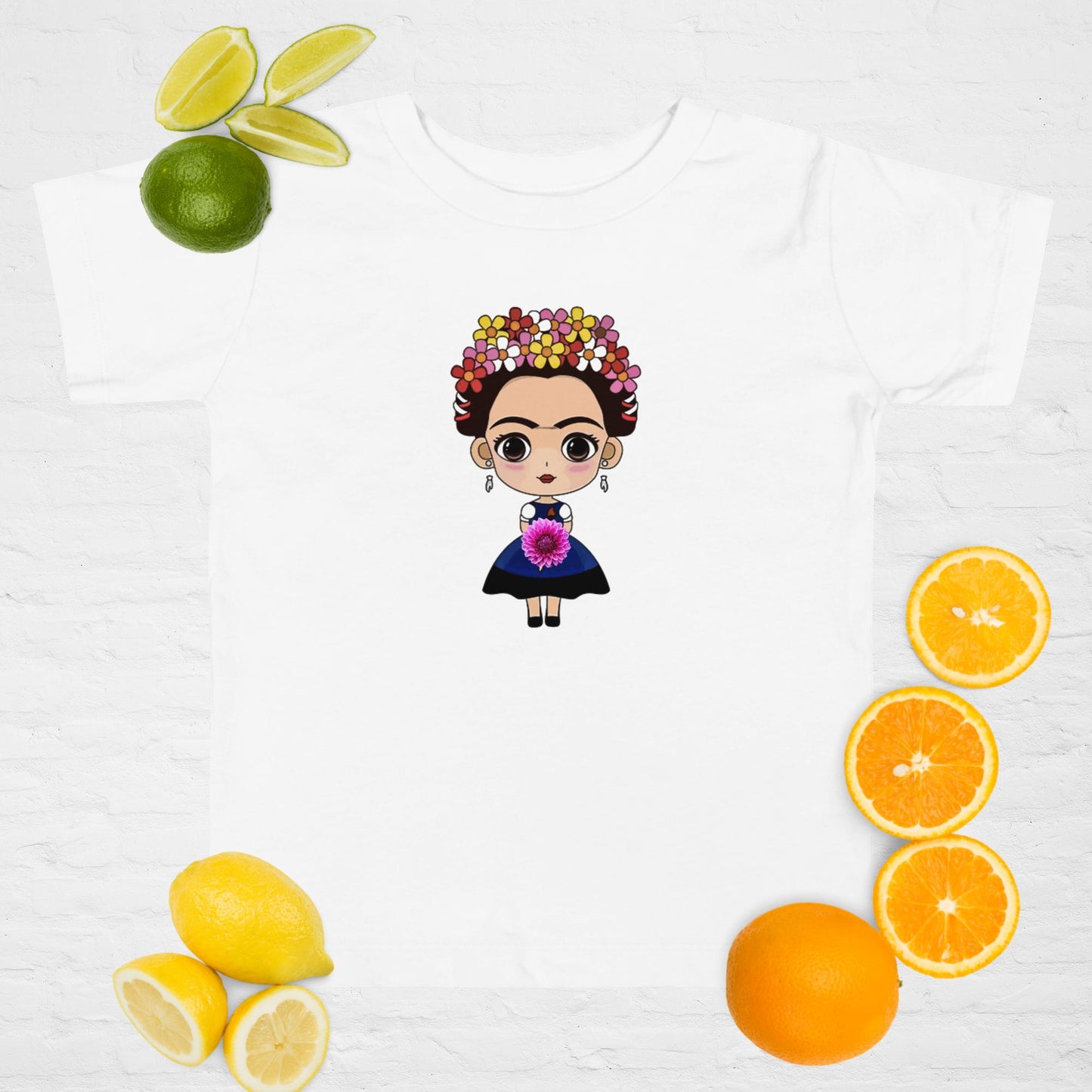 Frida Blue Short Sleeve Tee