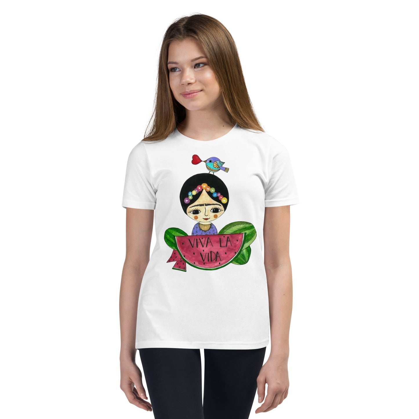 Frida Watermelon Short Sleeve Tee